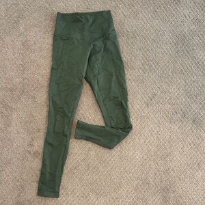CRZ YOGA Forest Green Leggings